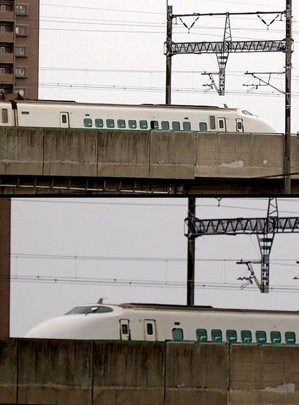 窓外では-2