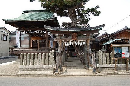 湊に因んだ神社は