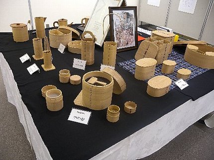 クラフト展が開催されて