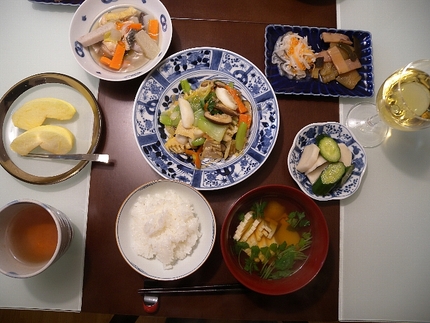 正月三日の晩餐は