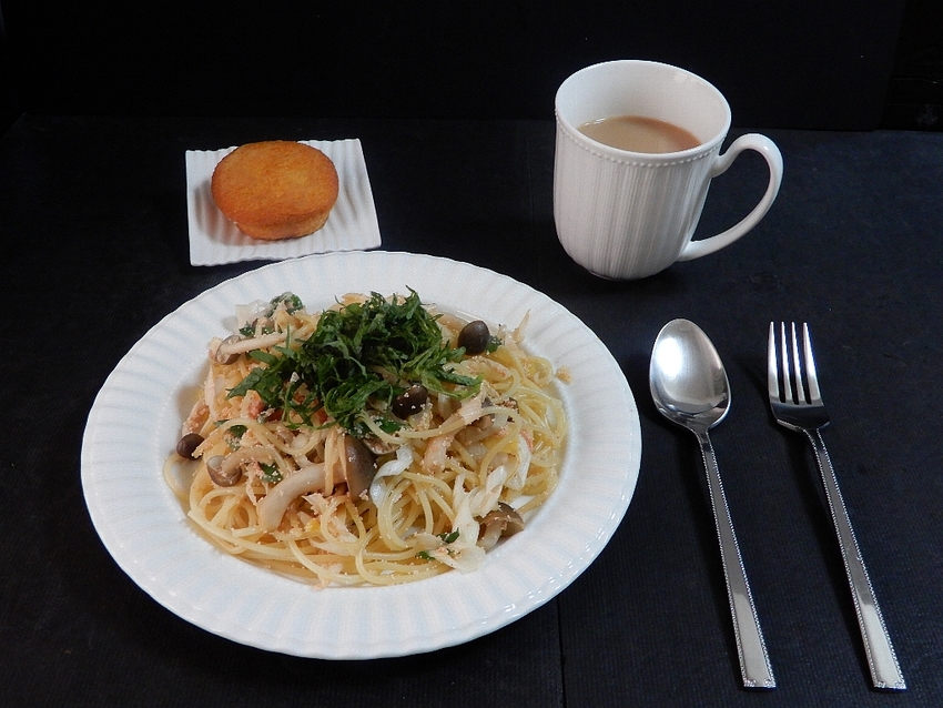パスタ「鱈の子　スパゲッテイ」...