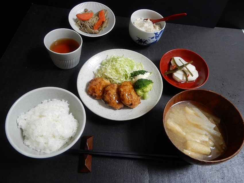 「豆腐の牛肉包み焼き　ブロッコ...