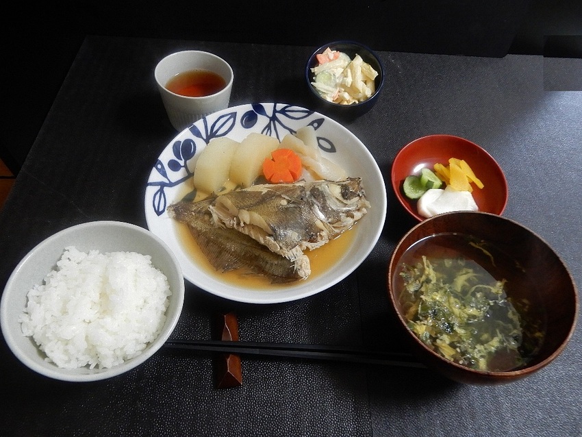 煮魚「カレイと大根＋コンニャク...