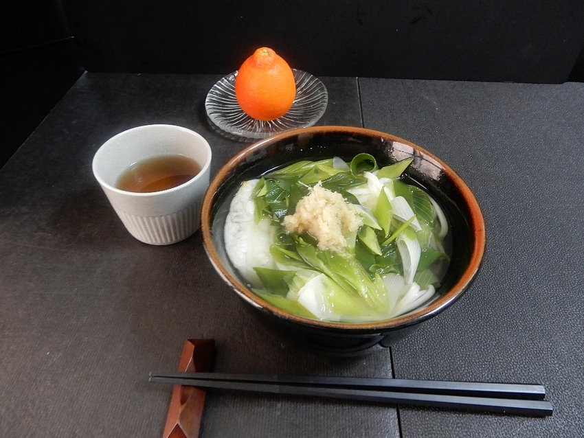 「下ろし生姜＋九条ネギ　力うど...