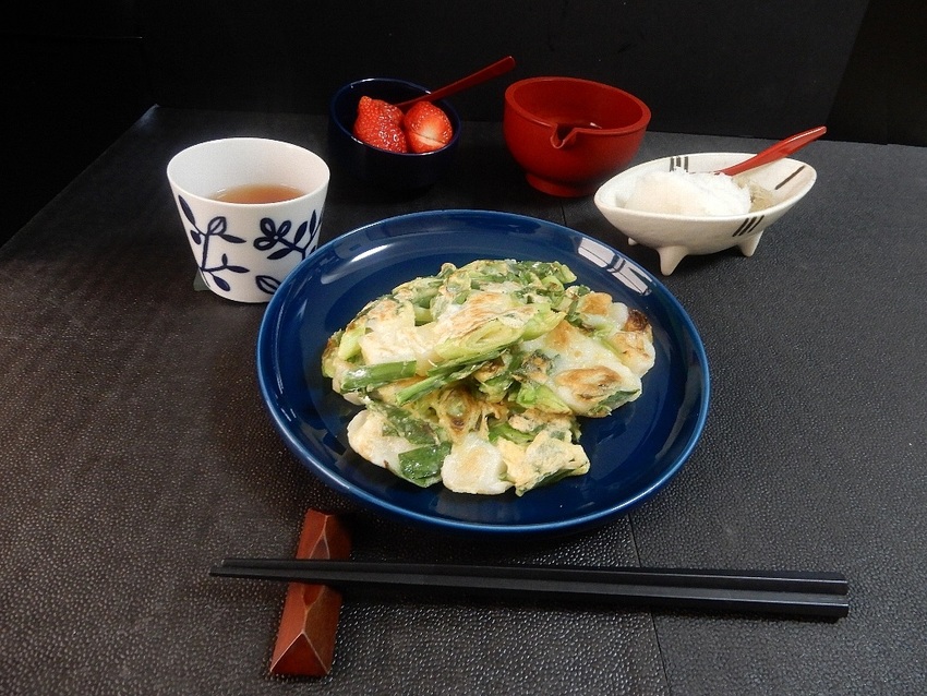 「ネギ＋餅入り　チヂミ」　「い...