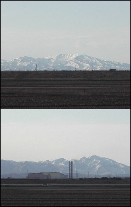 遥かなる雪山
