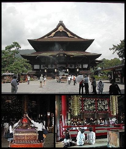 饅頭に引かれて善光寺参り