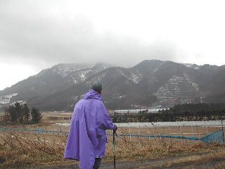 厳冬期のトレッキング