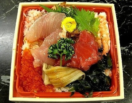 海鮮丼＠【マルカワ】阪神百貨店