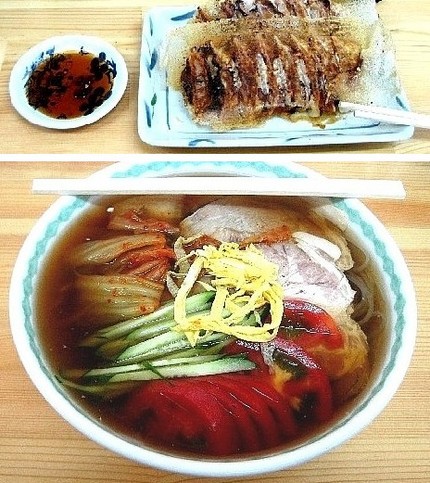 韓国冷麺＠【餃子のバラモン】兵...