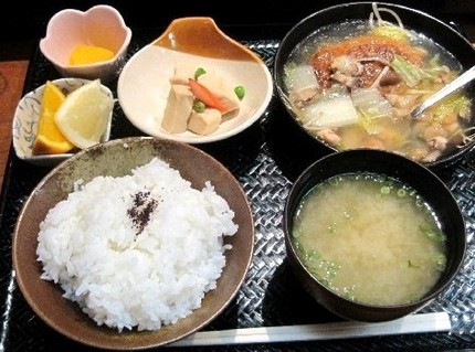 海鮮あんかけハンバーグ＠海鮮料...