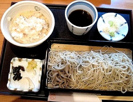 そば定食＠石臼自家碾そば【久庵...