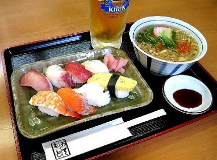 寿司８貫定食＠すし・鍋・一品料...