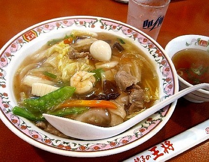 中華丼＠【餃子の王将】（板宿店...
