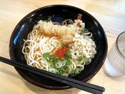 えび天うどん＠うどん・たこ焼き...
