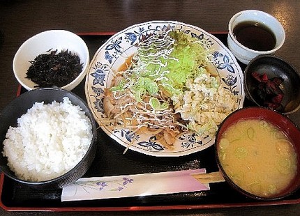 日替り定食「しょうが焼き」＠御...