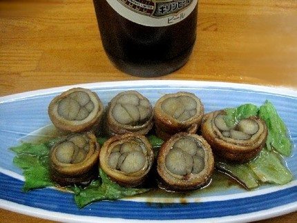 穴子ロール（八幡巻き）＠居酒屋...