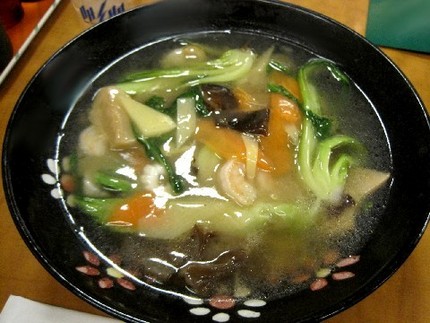海鮮塩広東麺＠【餃子の王将】（...