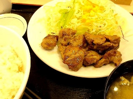 中落ちカルビステーキ定食：【松...