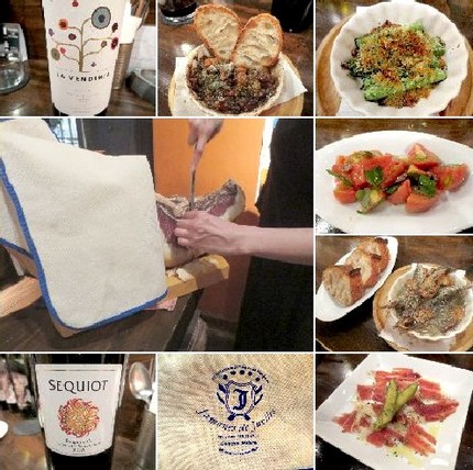赤ワインを２本＠スペイン居酒屋...