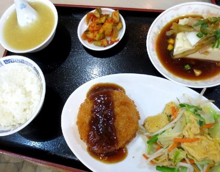 日替り定食＠中華料理【烏龍江】...