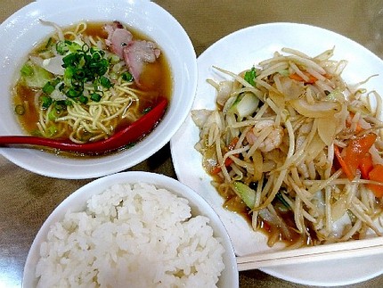 もやしセット＠中華料理【萬家園...