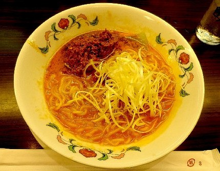 担々冷麺＠【餃子の王将】（新開...