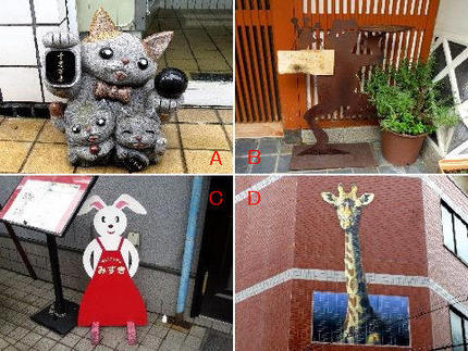 神戸ご当地（１２３）【街の動物...