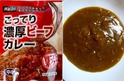 レトルトカレー（８３）＠ハチ食...