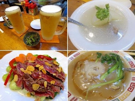 冬瓜・ステーキ・フカヒレ：会食...