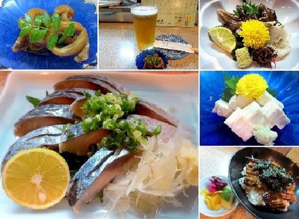 烏賊・鯖・鳥貝・穴子：会食（４...