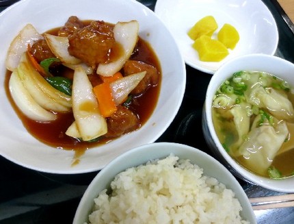 酢豚定食＠上海料理【味苑】兵庫...