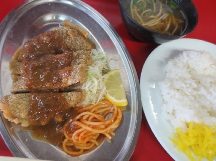 ビフカツ定食＠中華･洋食専門店...