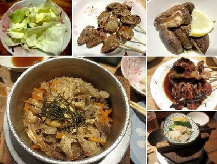 肉釜めし＠釜めし・焼とり【次郎...