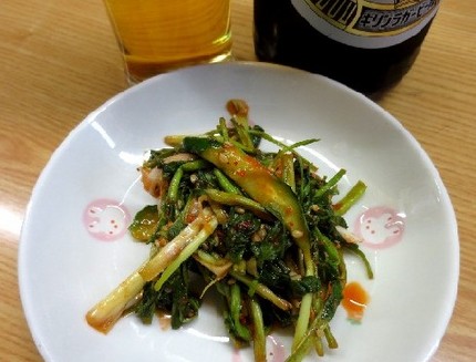 「ヨルムキムチ」で一杯＠居酒屋...