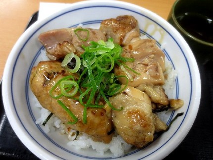 焼鳥つくね丼（並）＠【吉野家】...
