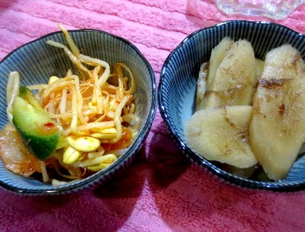 ごぼうのふくめ煮・他＠飲食・カ...