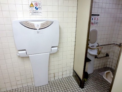 設置されていました＜おむつ交換...
