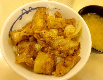 生姜焼き丼（並）＠【松屋】（神...