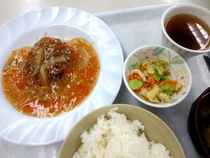 Ａ定食 ＠神戸市役所２号館：地...