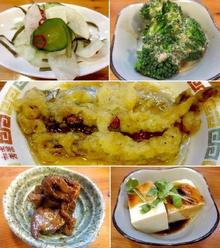 「突き出し」で一杯（２１）＠台...
