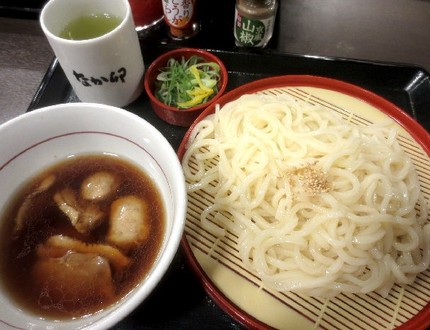 鴨ねぎつけうどん＠【なか卯】（...