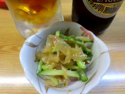 クラゲの酢の物＠居酒屋【吉宗】...