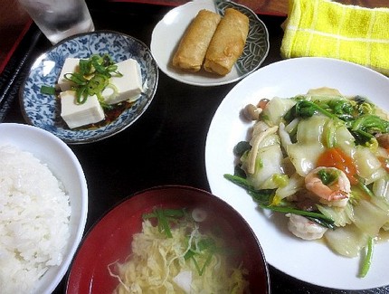 八宝菜定食＠中華料理【サカエ】...