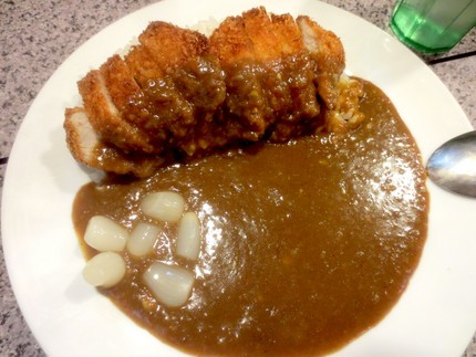 辛口チキンかつカレー＠【元祖　...