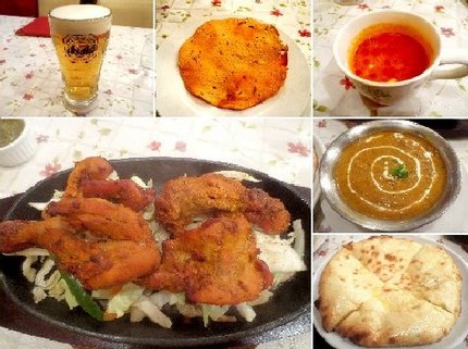 チキンカレーとチーズナン＠【チ...