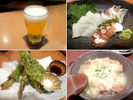 「刺身三種盛り」で一杯＠居酒屋...
