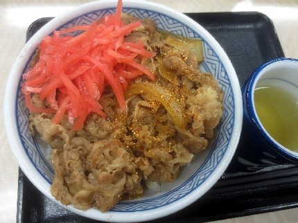 牛丼「並盛」（３）＠【吉野家】...