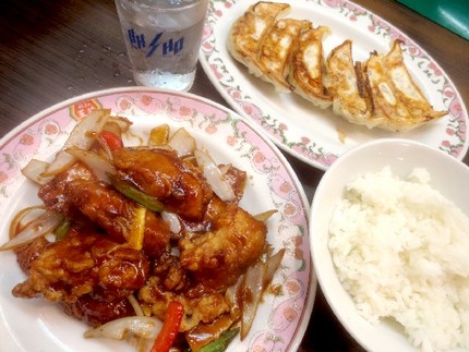 鶏の味噌炒め＠【餃子の王将】（...