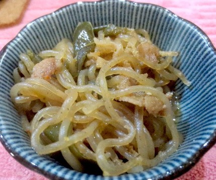 糸こんにゃく煮＠飲食・カラオケ...